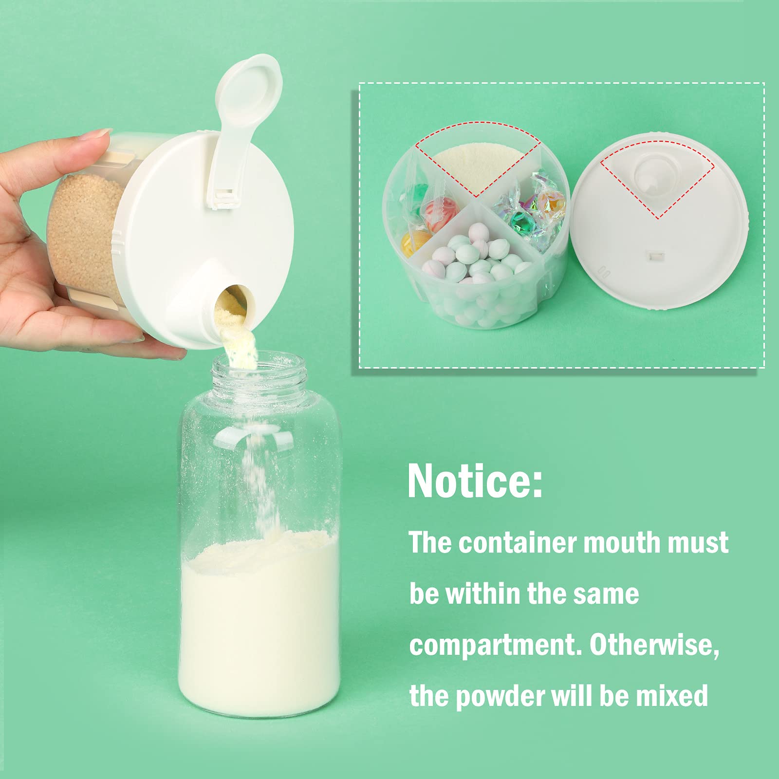 Accmor detachable design for easy cleaning and quick drying.