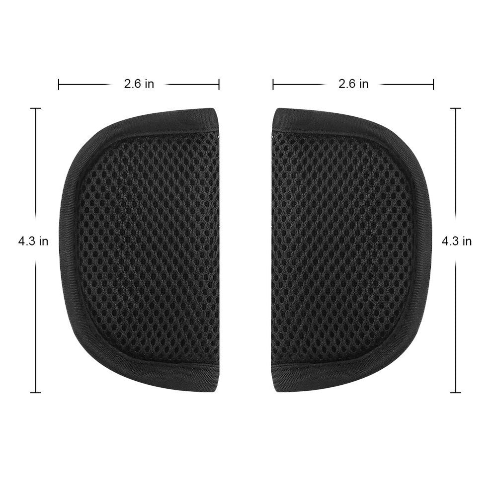 Accmor easy-clean fabric car seat pad helps quick maintenance after outings