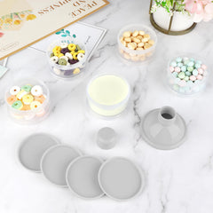 Accmor Formula Dispenser made from BPA-free food-grade material for safe storage.