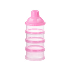 Accmor formula dispenser on-the-go with four compartments for organized feeds