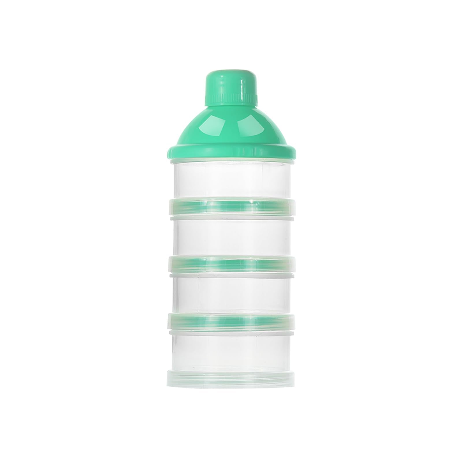 Accmor formula dispenser on-the-go with four compartments for organized travel formula.