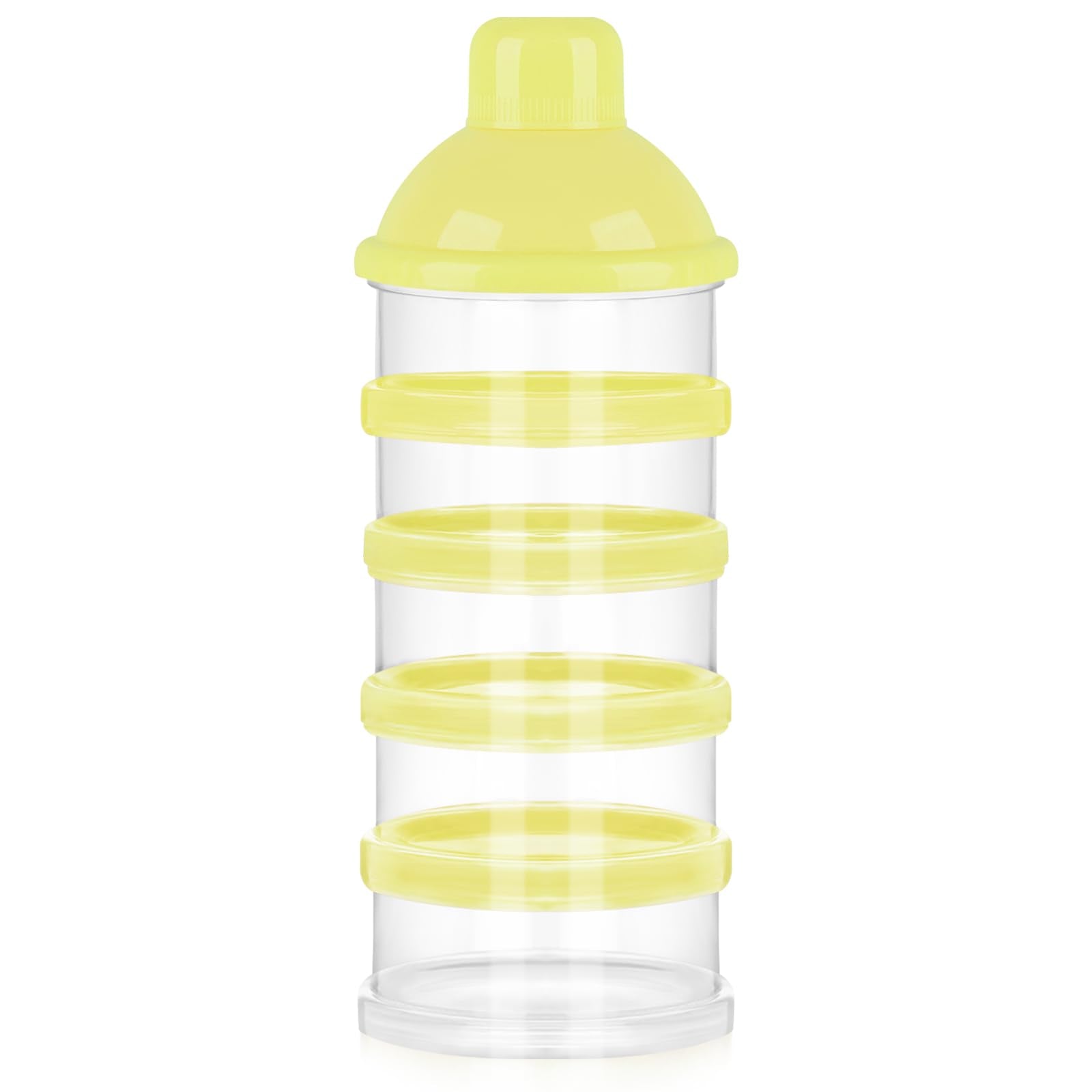 Accmor formula dispenser on-the-go with five compartments for travel-ready portions.
