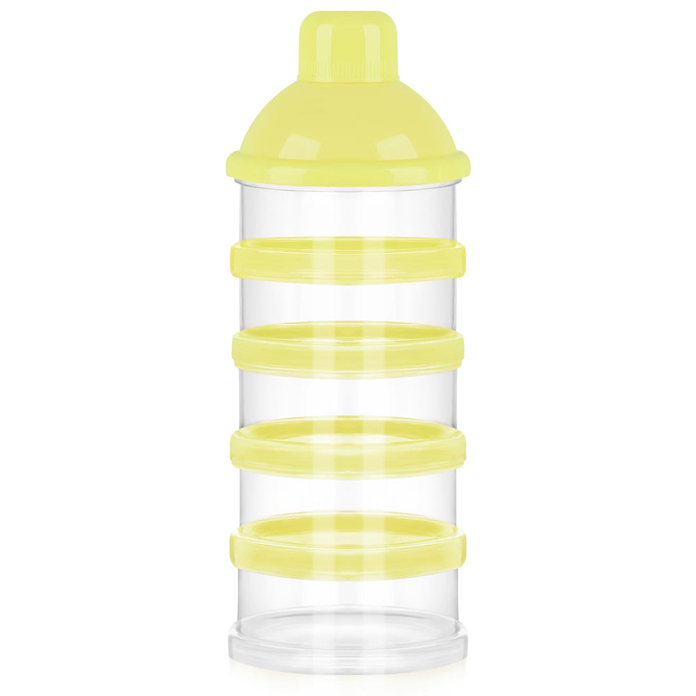 Accmor formula dispenser on-the-go with five compartments for travel-ready portions.