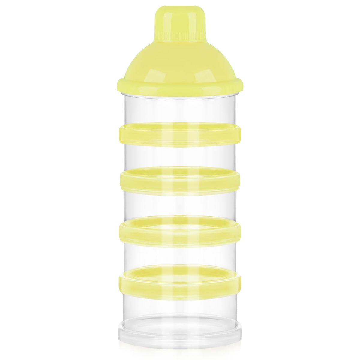 Accmor formula dispenser on-the-go with five compartments for travel-ready portions.