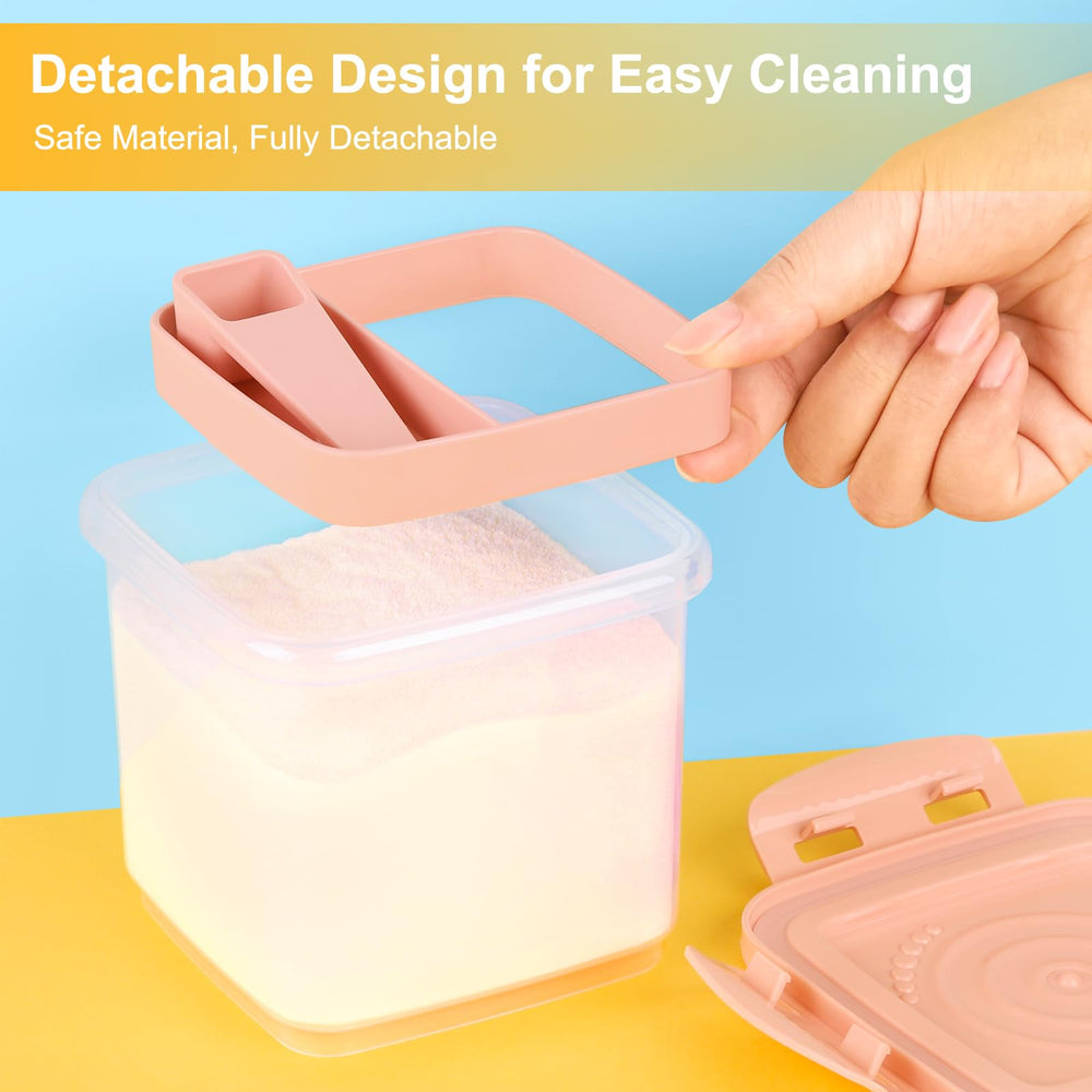 Accmor formula dispenser on the go 600ml capacity fits formula and snacks.