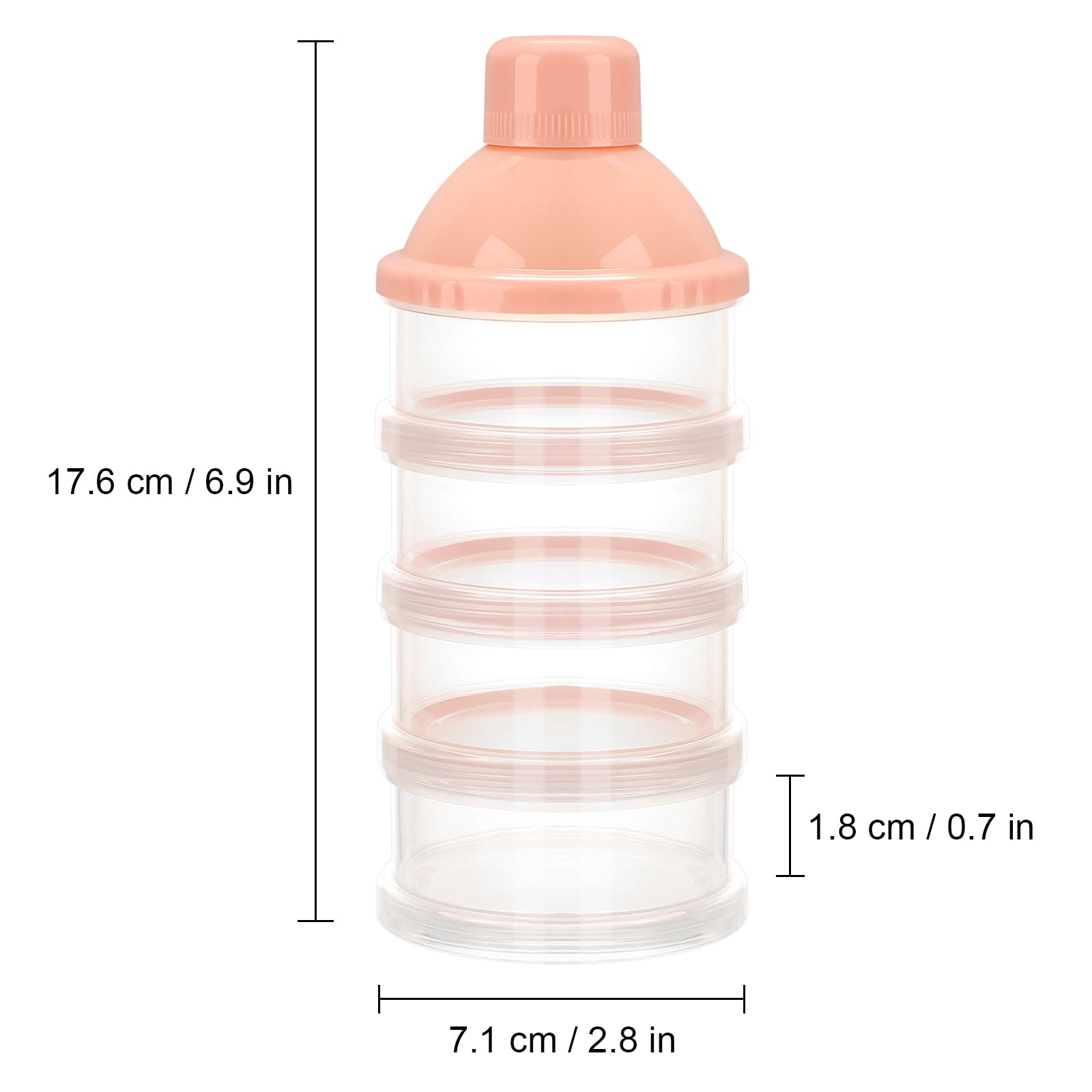 Accmor Formula Dispenser On The Go easy-clean design supports quick maintenance.