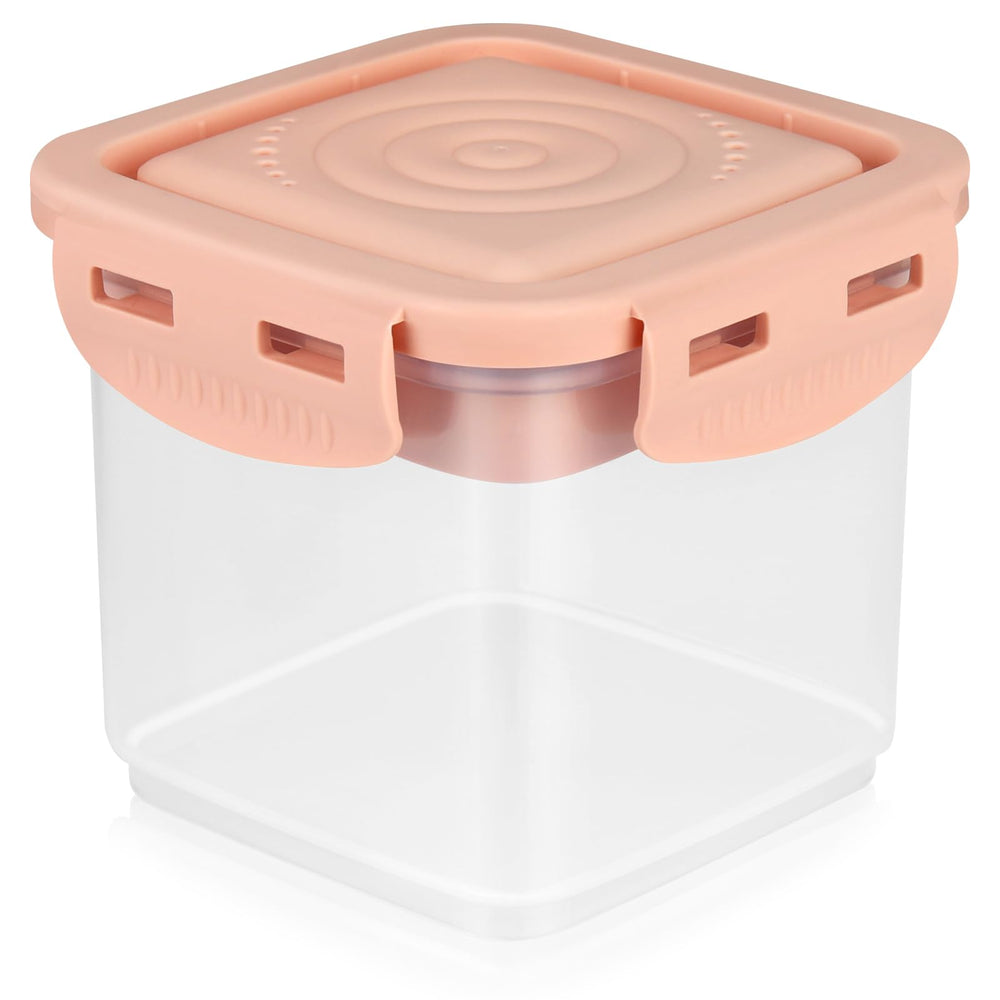 Accmor formula dispenser on the go front view showing compact travel design.