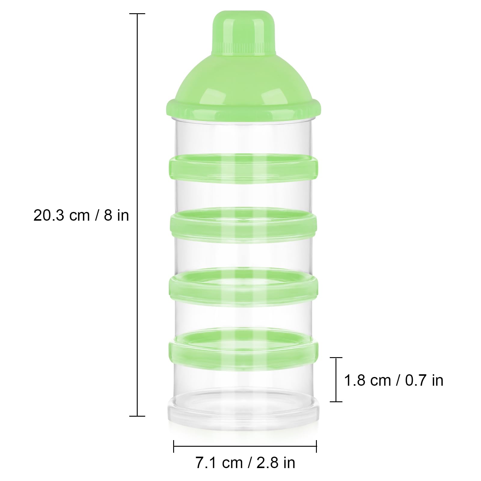 Accmor multi-use cups shown for snacks, meals, and fruit on the go