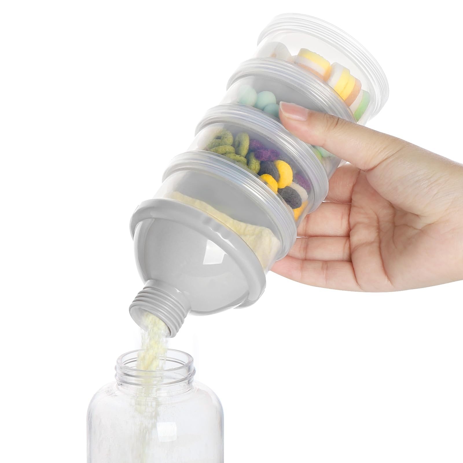 Accmor narrow footprint fits easily in bags.