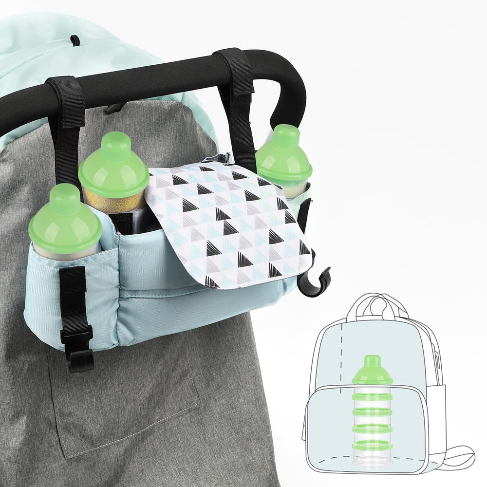 Accmor on-the-go keeper keeping portions organized during travel and daycare routines