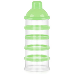 Accmor Formula Dispenser On The Go with stackable five compartments for pre-measured servings on-the-go meals