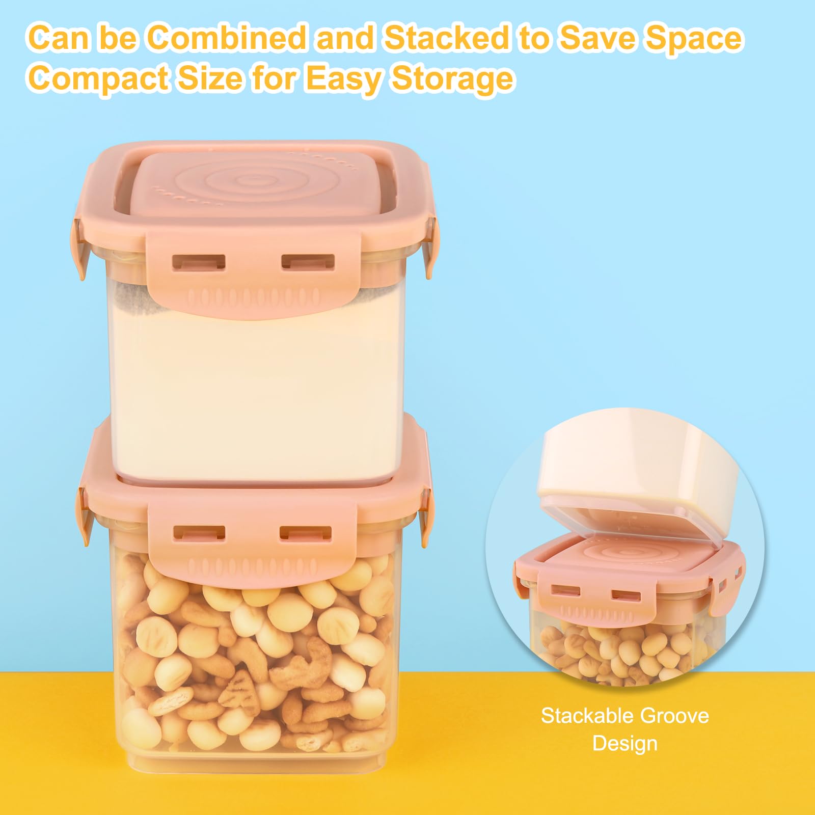 Accmor formula dispenser on the go travel size ideal for trips.