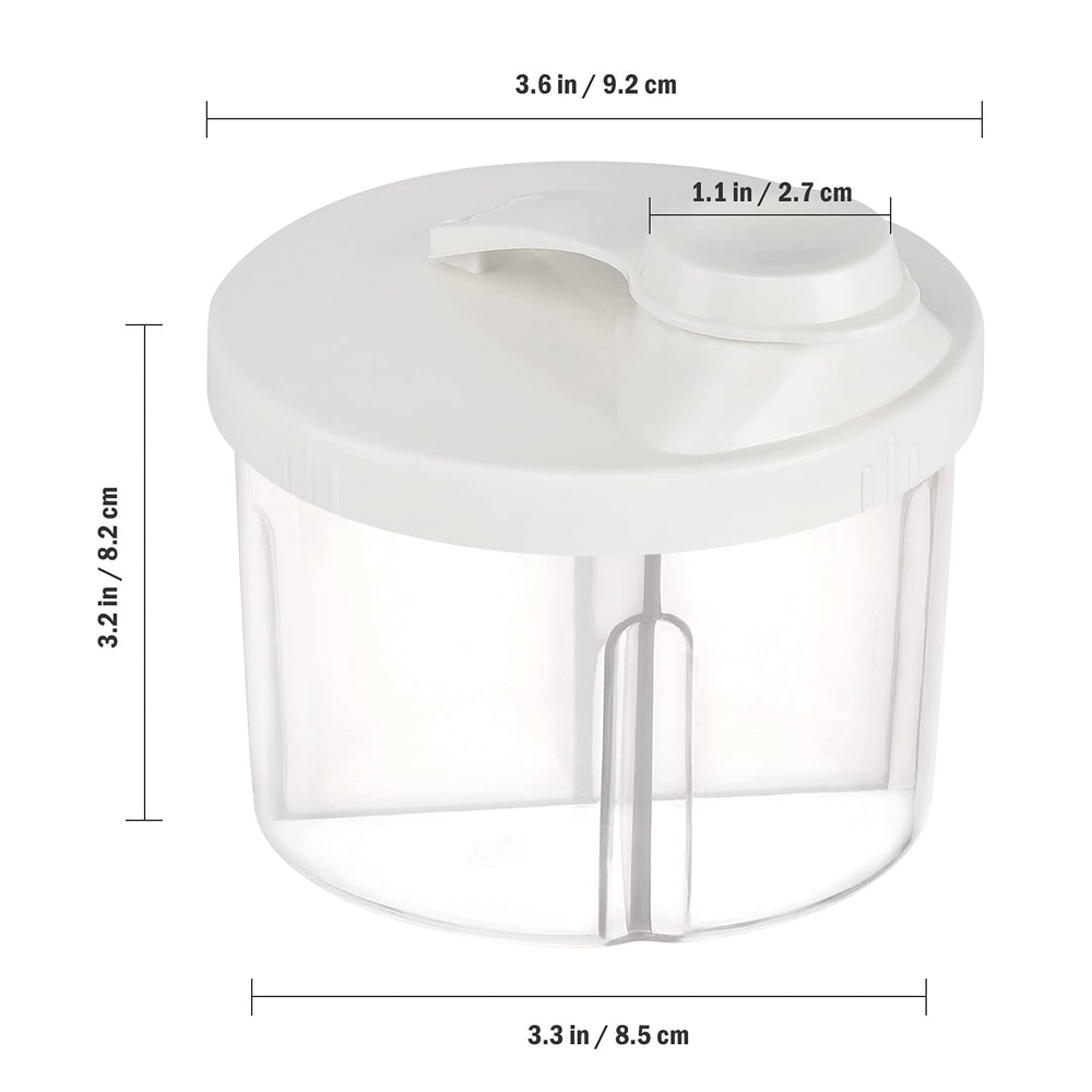 Accmor helps prep infant or toddler meals on the go.