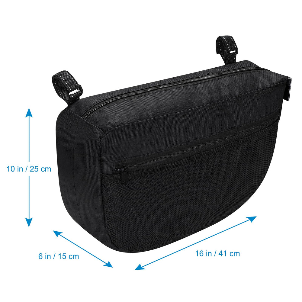 Accmor insulated side sling bag keeps items organized during daily trips.