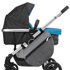 Accmor insulated side sling stroller bag main image highlights large storage for diapers and essentials.