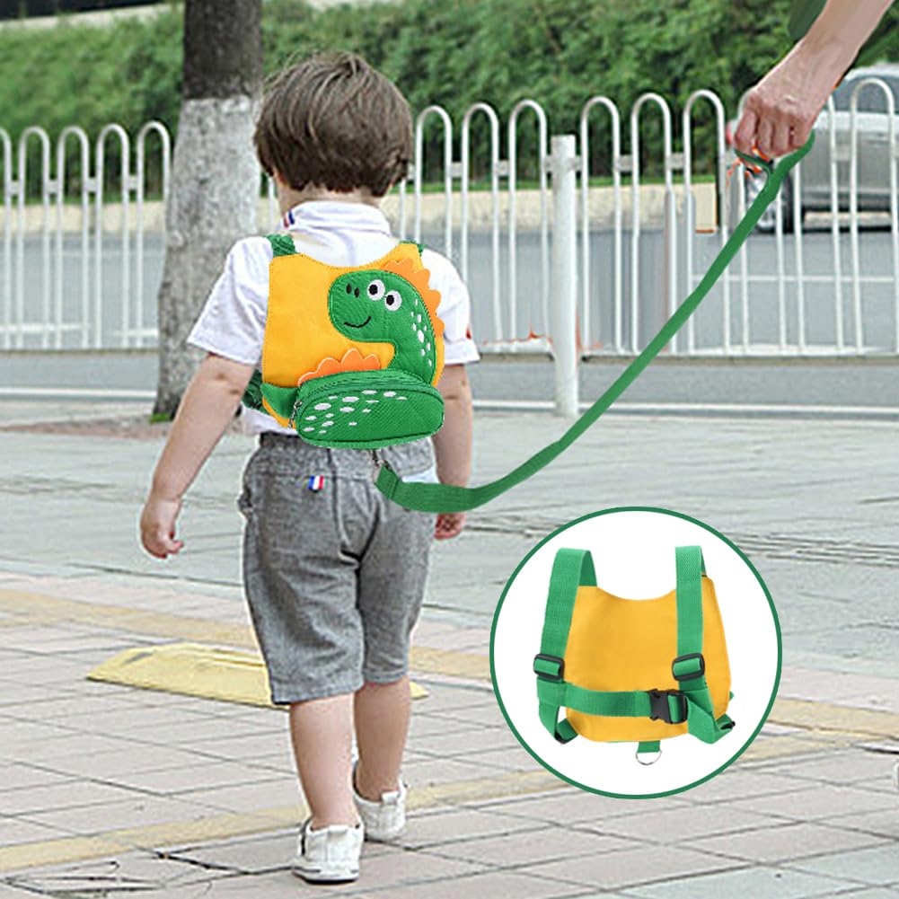 Accmor cute dinosaur design yellow product shot with kid-friendly appeal.