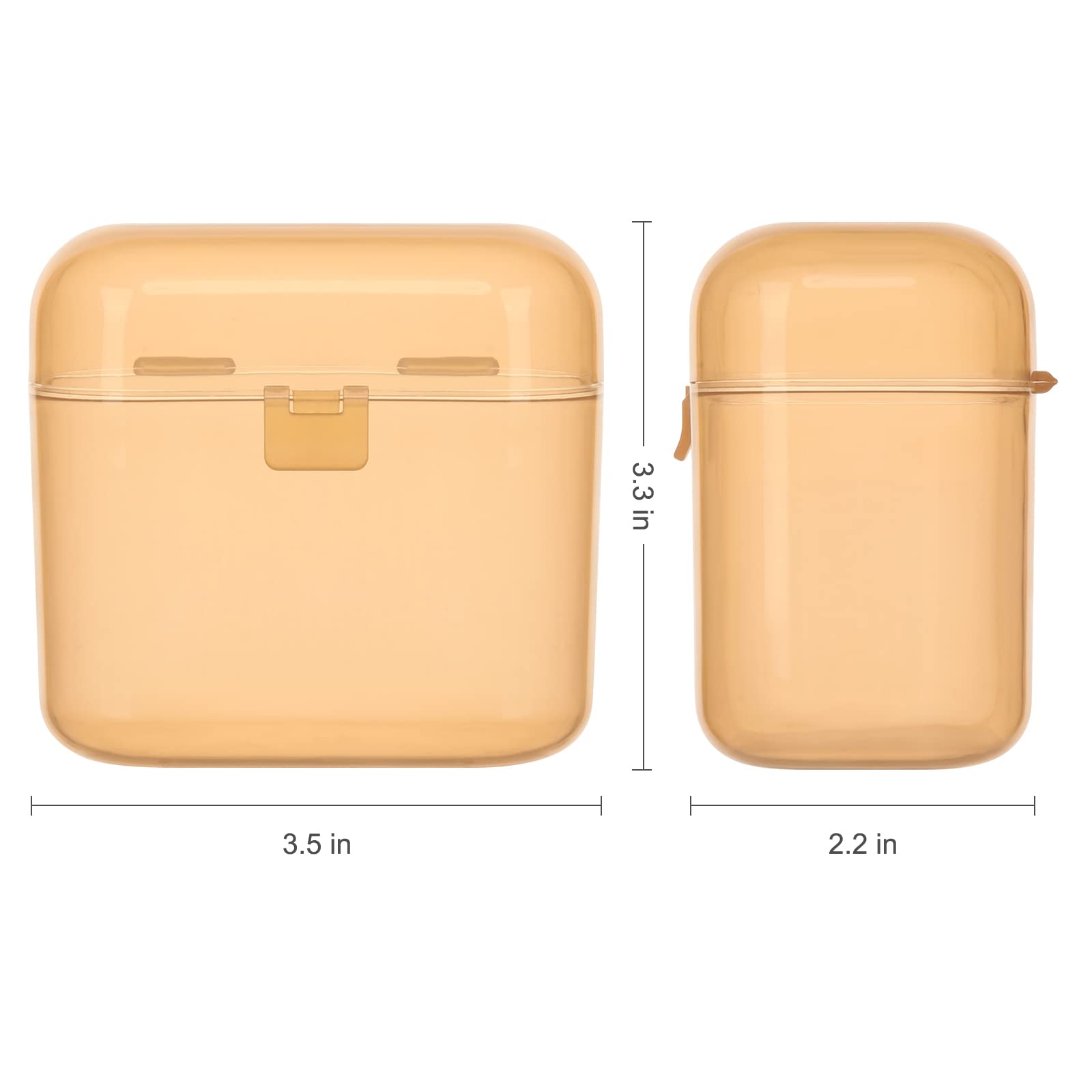 Accmor pacifier case easy-clean design simplifies washing