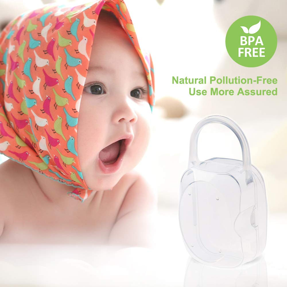 Accmor pacifier case fits most pacifiers on the market for versatility