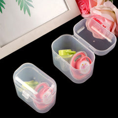 Accmor pacifier container with dust protection keeps pacifiers sanitary.