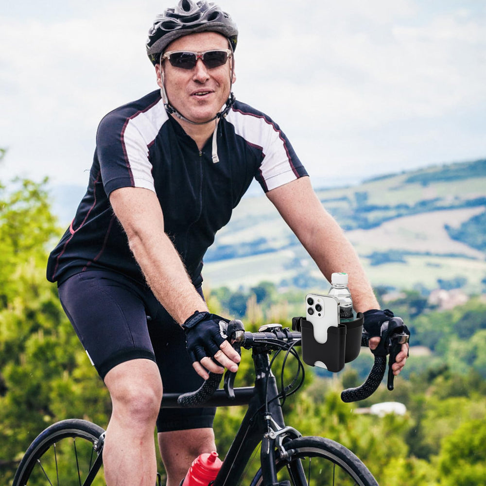 Accmor phone holder holding a compact device ready for quick access.