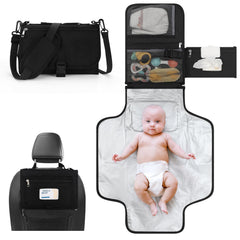Accmor portable changing pad folded for travel readiness