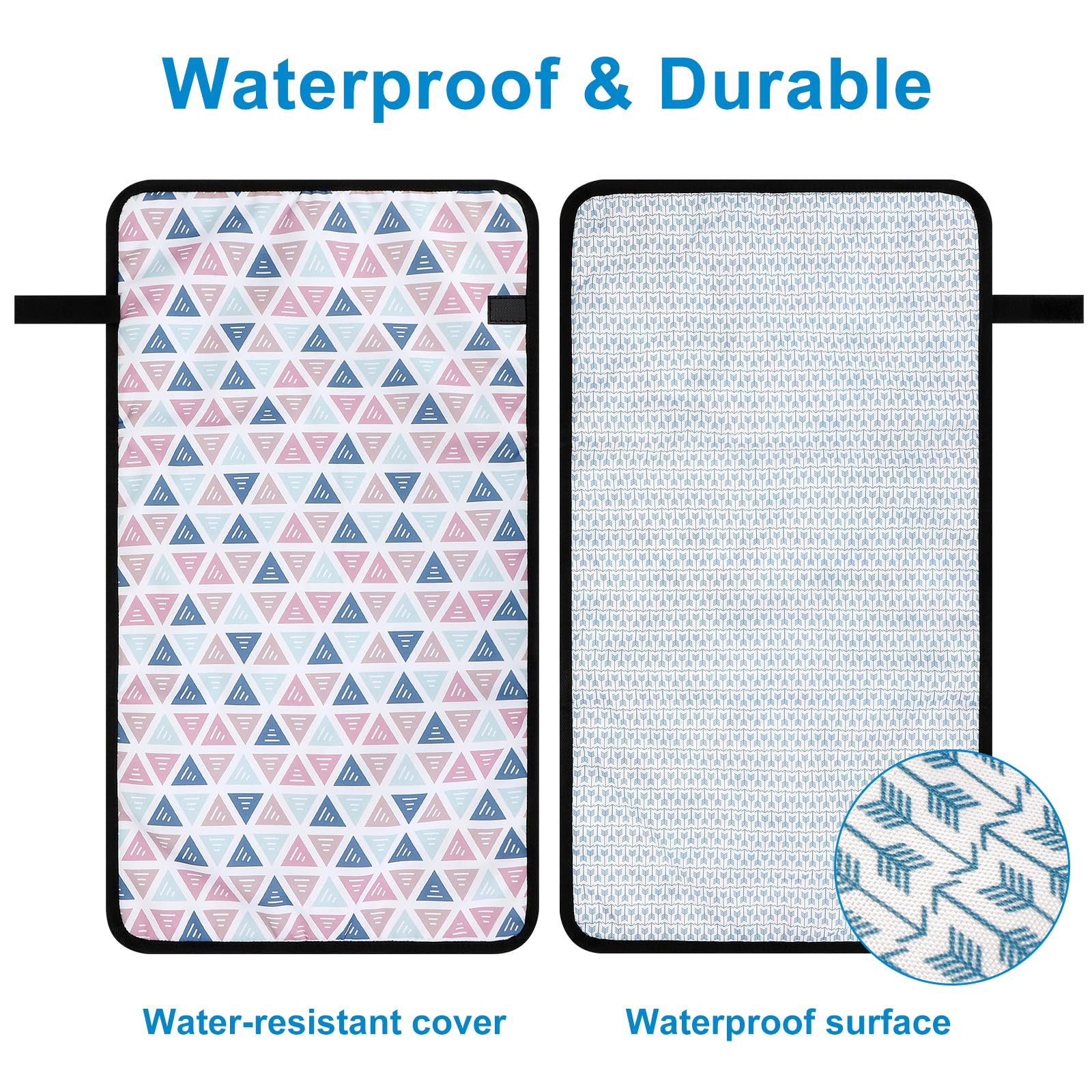 Accmor expanded 26x14 pad provides roomy changing area for babies.