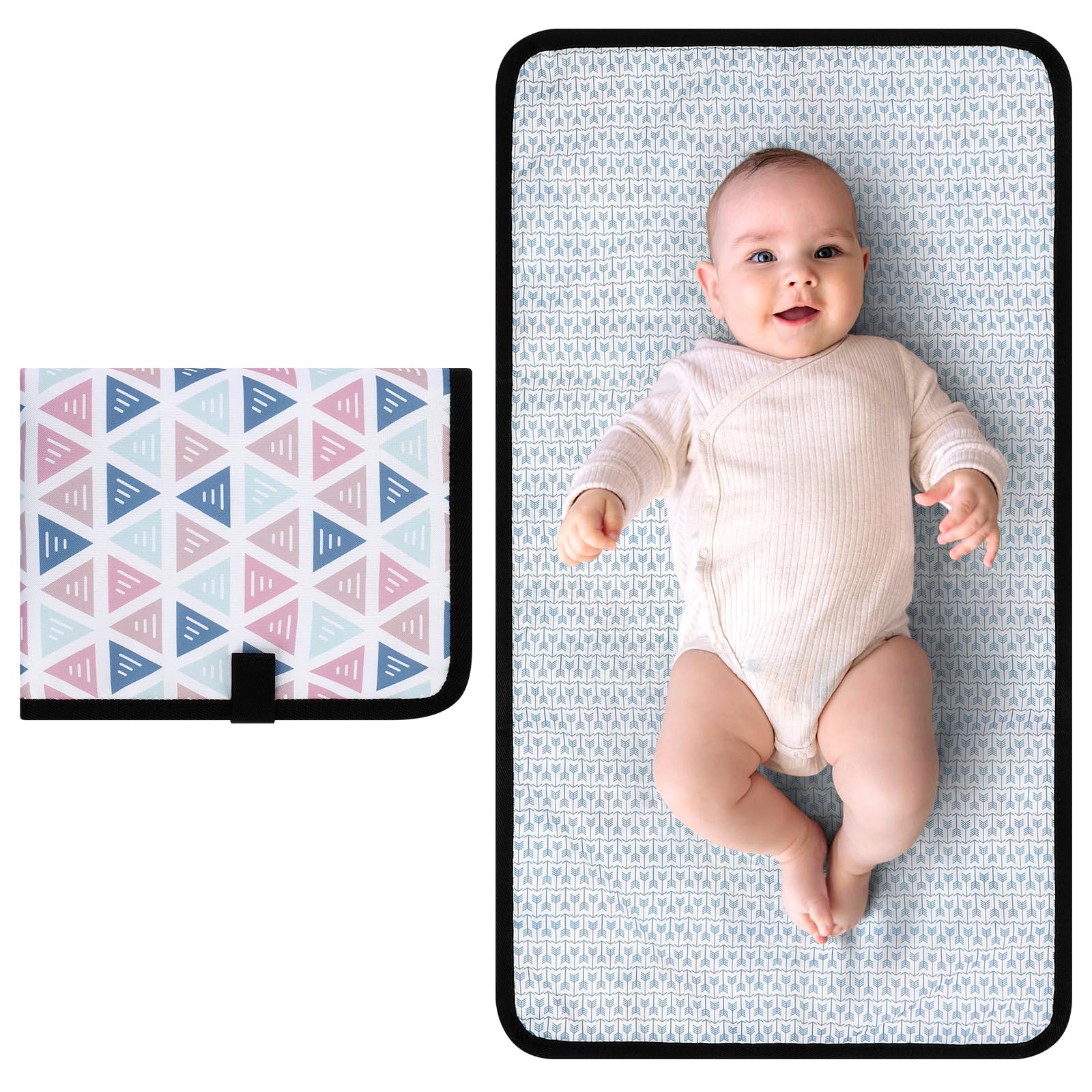 Accmor portable diaper changing pad folded compact for on-the-go changes.