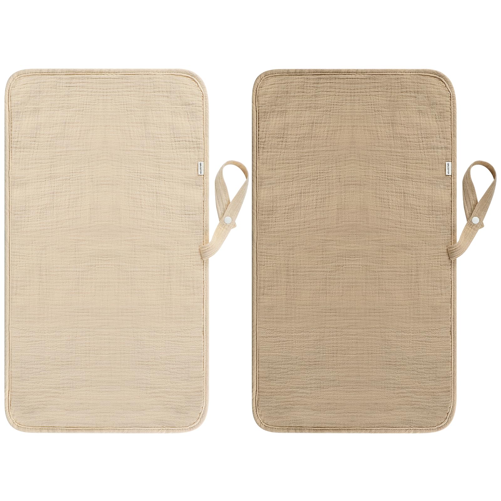 Accmor portable diaper changing pad folded for travel convenience.