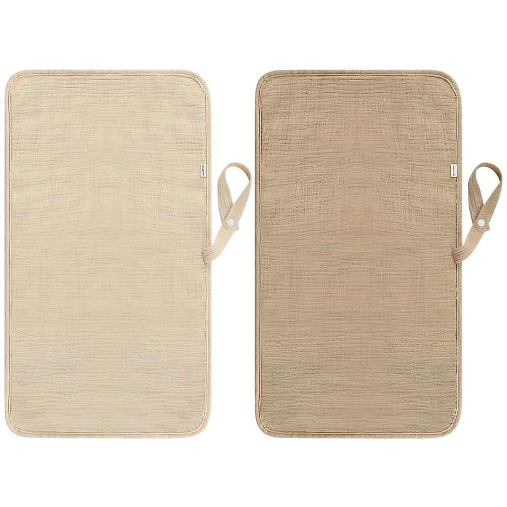Accmor portable diaper changing pad folded for travel convenience.