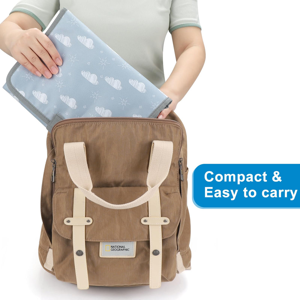 Accmor soft cushion padding adds comfort during diaper changes