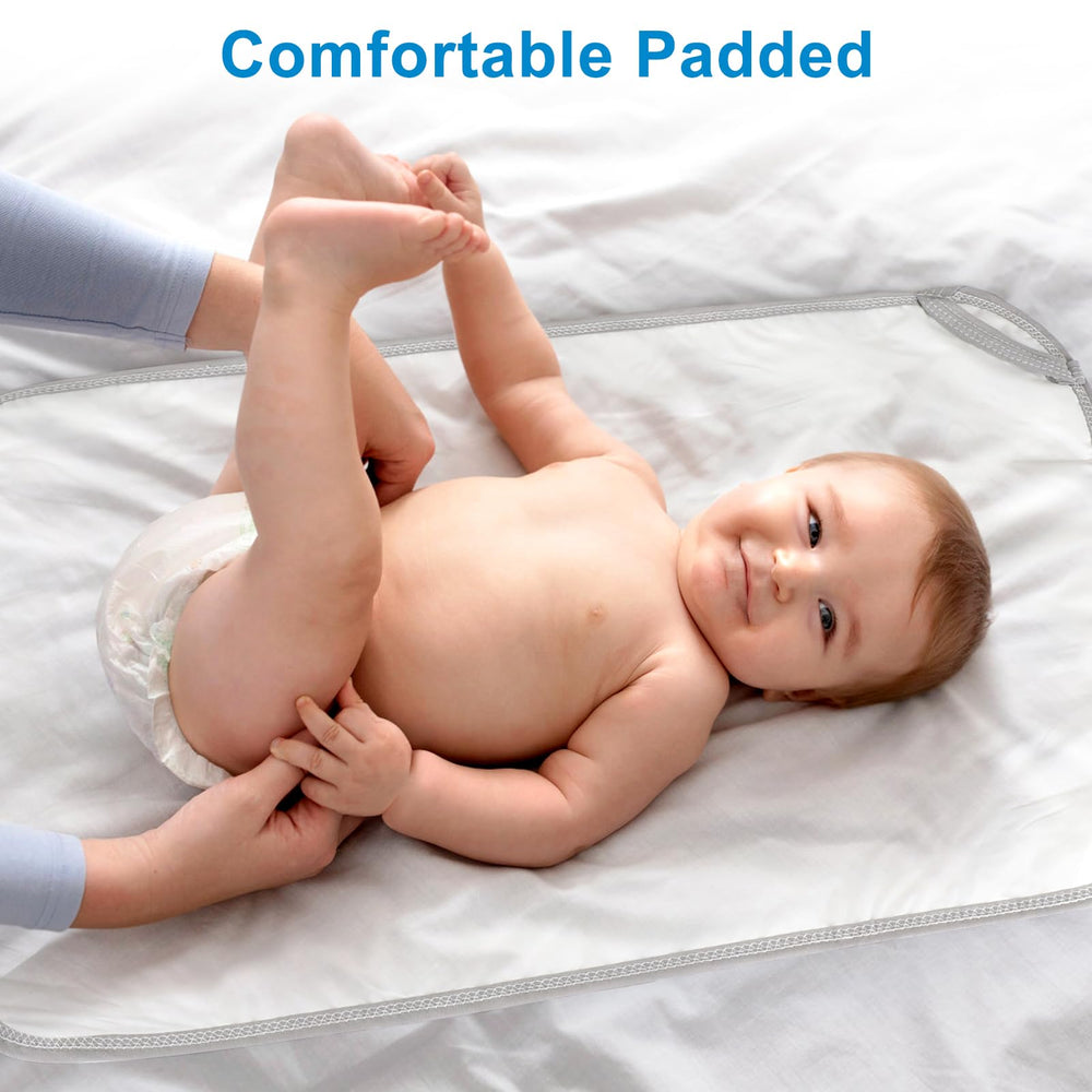 Accmor portable diaper changing pad travel-compact design fits easily in bags.