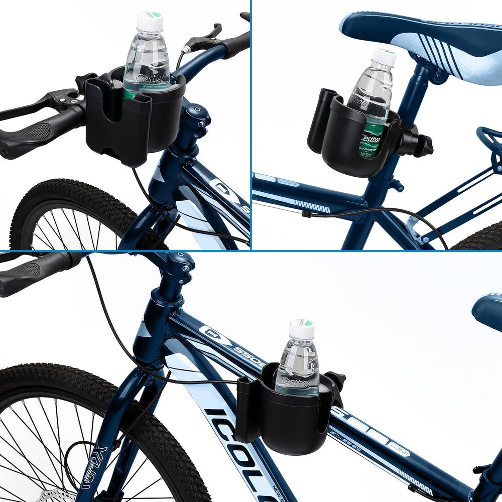 Accmor rubber pad on clamp keeping holder steady on rough terrain.