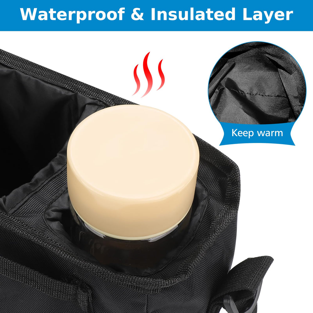 Accmor shoulder-strap-detachable lets you carry the organizer separately.