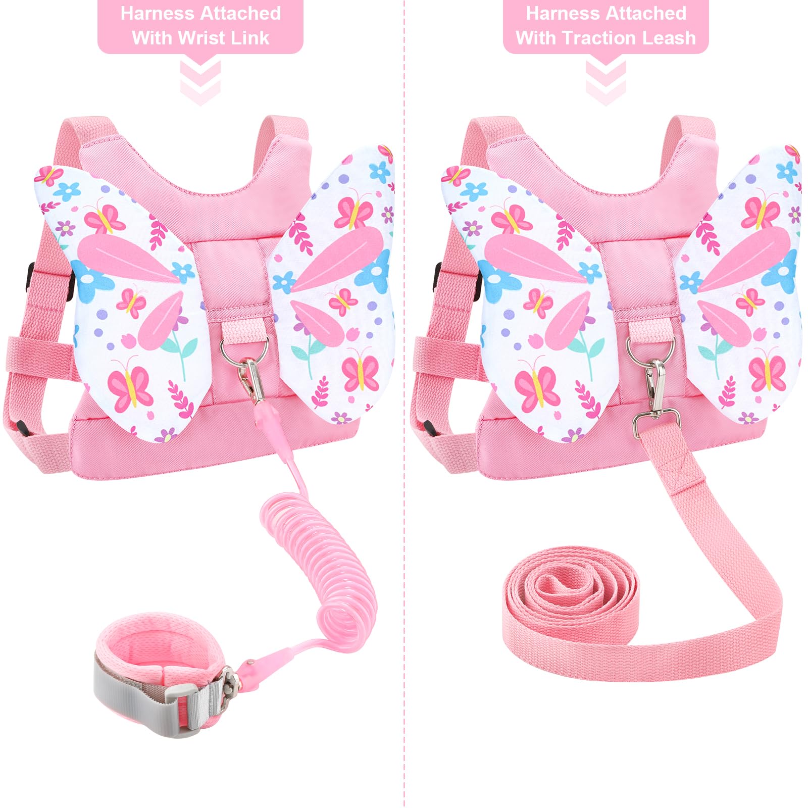 Accmor soft cotton harness sponge-padding delivers gentle comfort for extended wear