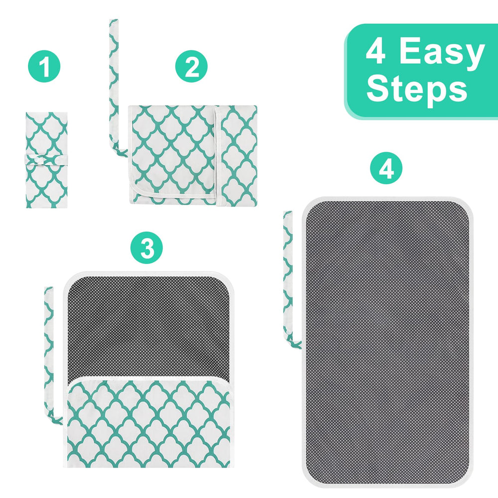 Accmor soft cotton-padding adds gentle comfort for baby.