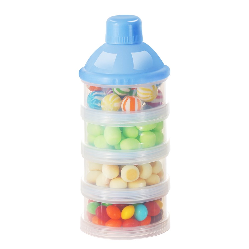 Accmor stackable-layers four-level design for easy portioning and organization