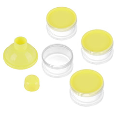 Accmor stackable travel container shows compact design ideal for on-the-go meals.