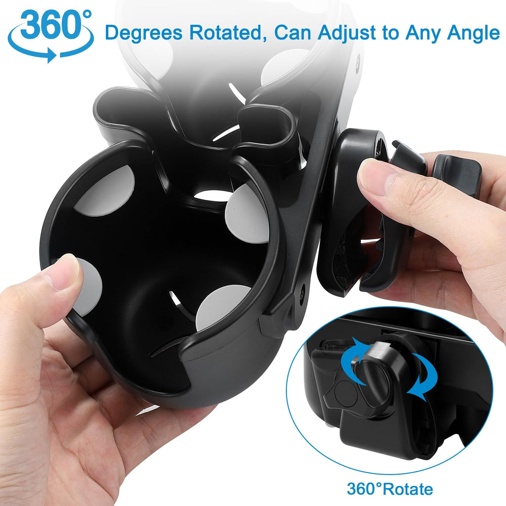 Accmor 360-degree rotation supports versatile angles during activities.