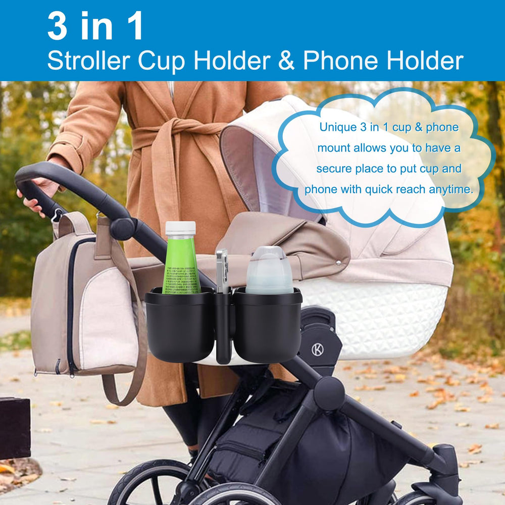 Accmor clamp-rotatable design offers 360-degree adjustment on any handlebar.