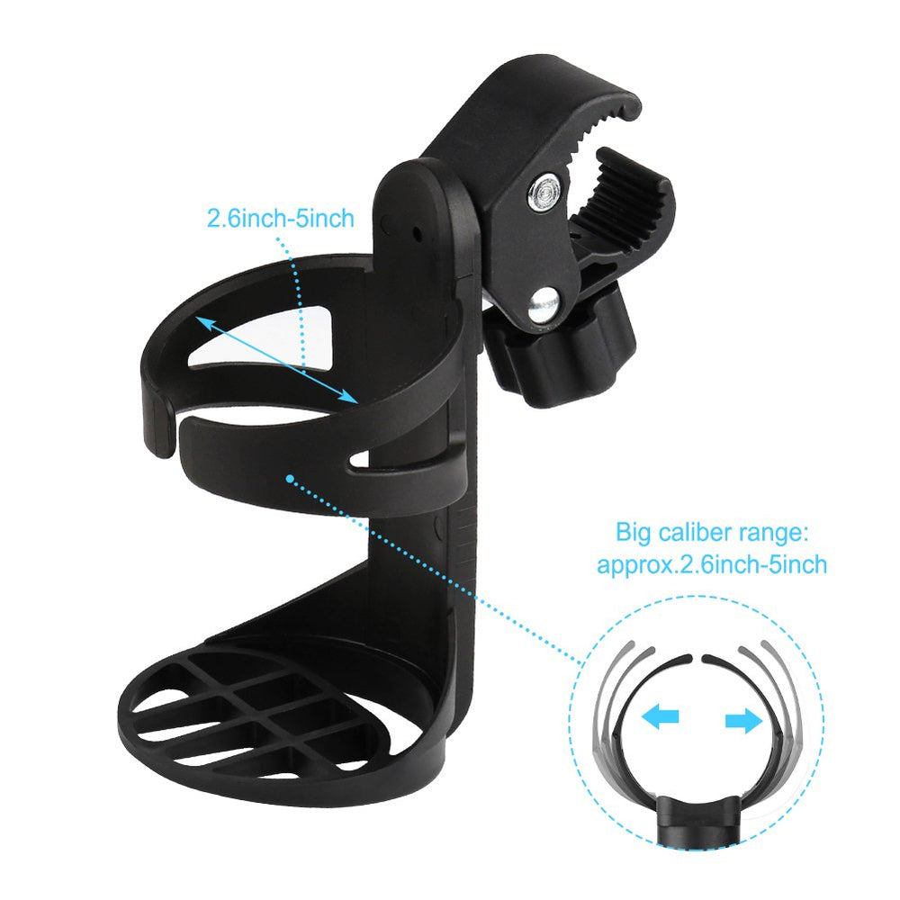 Accmor clip-on design secures to handlebars for effortless attachment