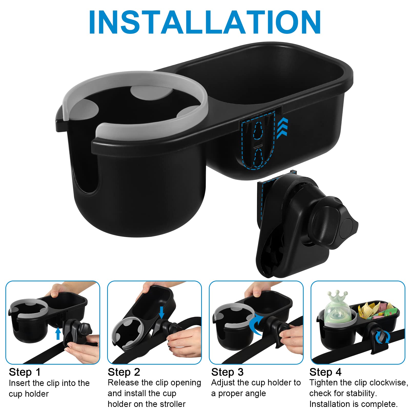 Accmor Durable ABS Plastic and Slip-Resistant Rubber for rugged daily use.