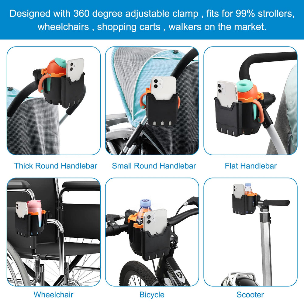 Accmor durable ABS plastic construction stands up to daily use.