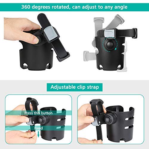 Accmor Four Cushions provide stable grip to reduce spills during bumps