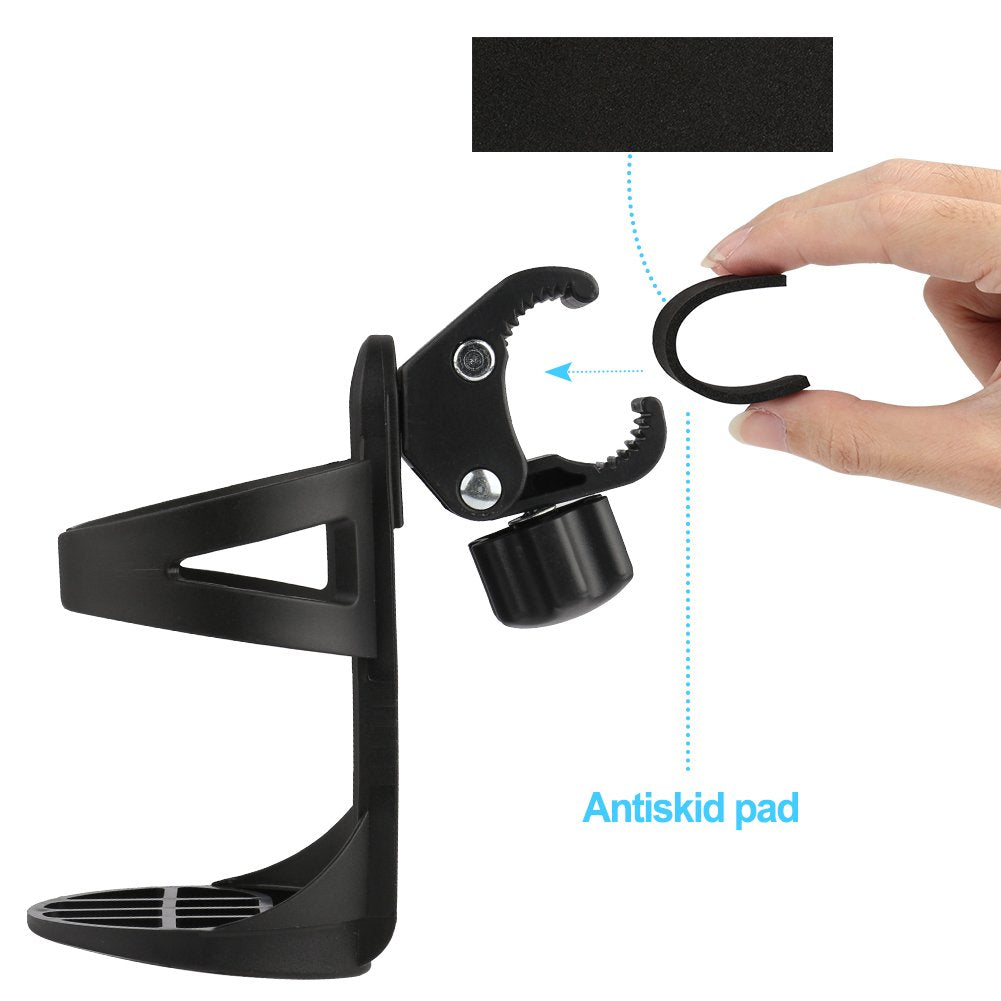 Accmor supports biking, wheelchairs, walkers, and scooters for easy hydration