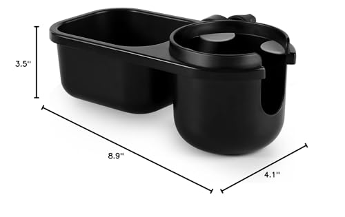 Accmor Stroller Cup Holder Tray lightweight design simplifies quick setup
