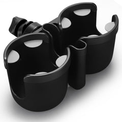 Accmor stroller cup holder universal clip keeps bottles steady for hands-free strolling.