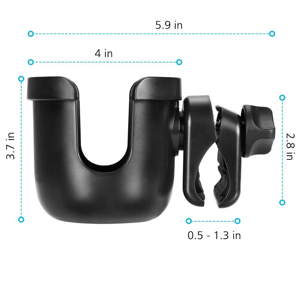Accmor universal fit works with Uppababy, Nuna, Doona strollers and more.