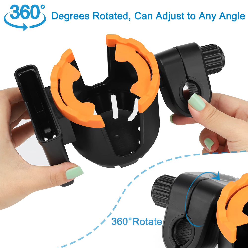 Accmor cup holder fits bottles with handles and various cup sizes.