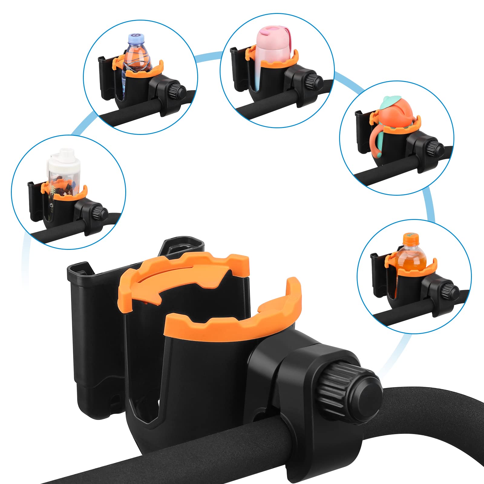 Accmor compatible with many handlebar sizes for multiple activities.