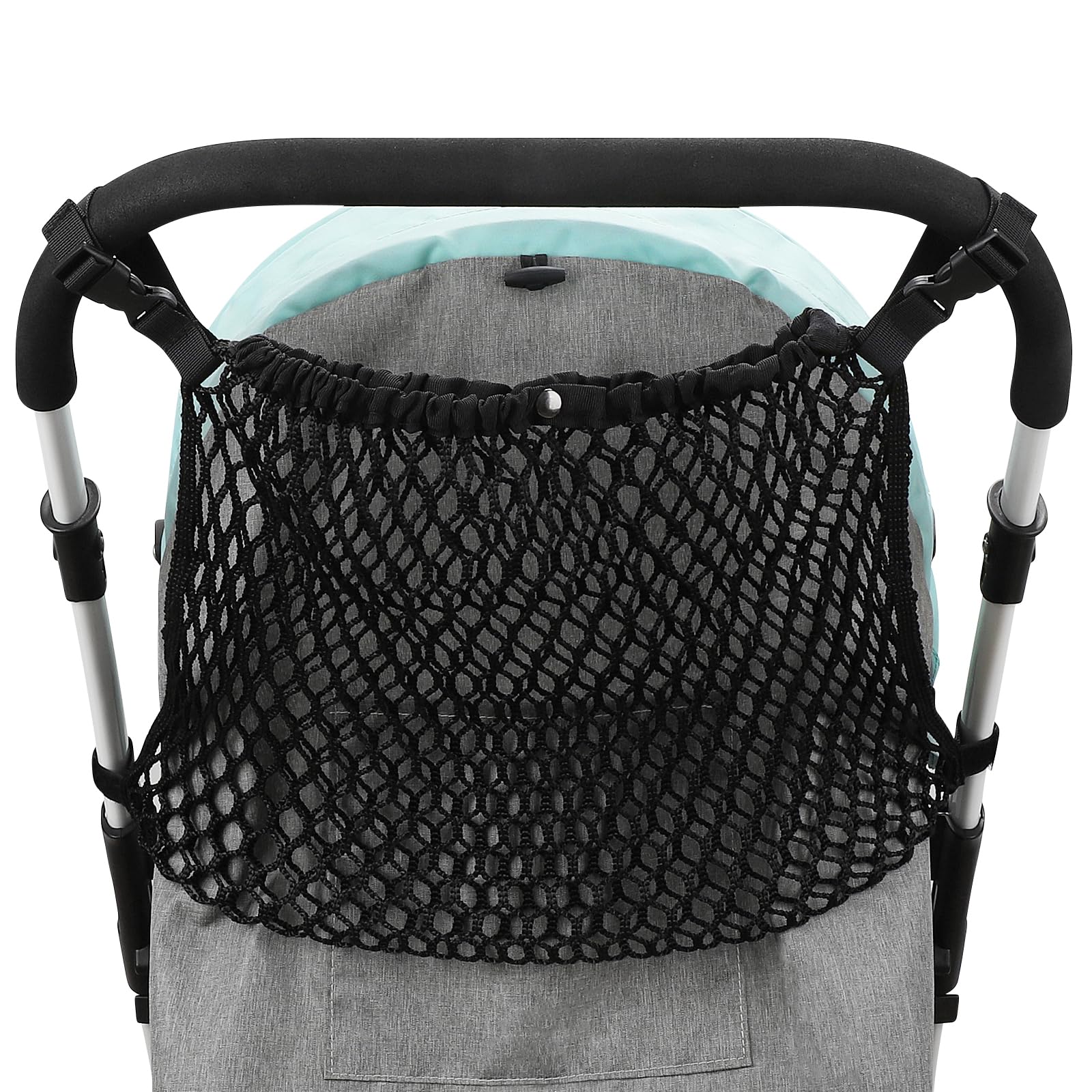 Close-up of Accmor adjustable strap and secure non-slip attachment.